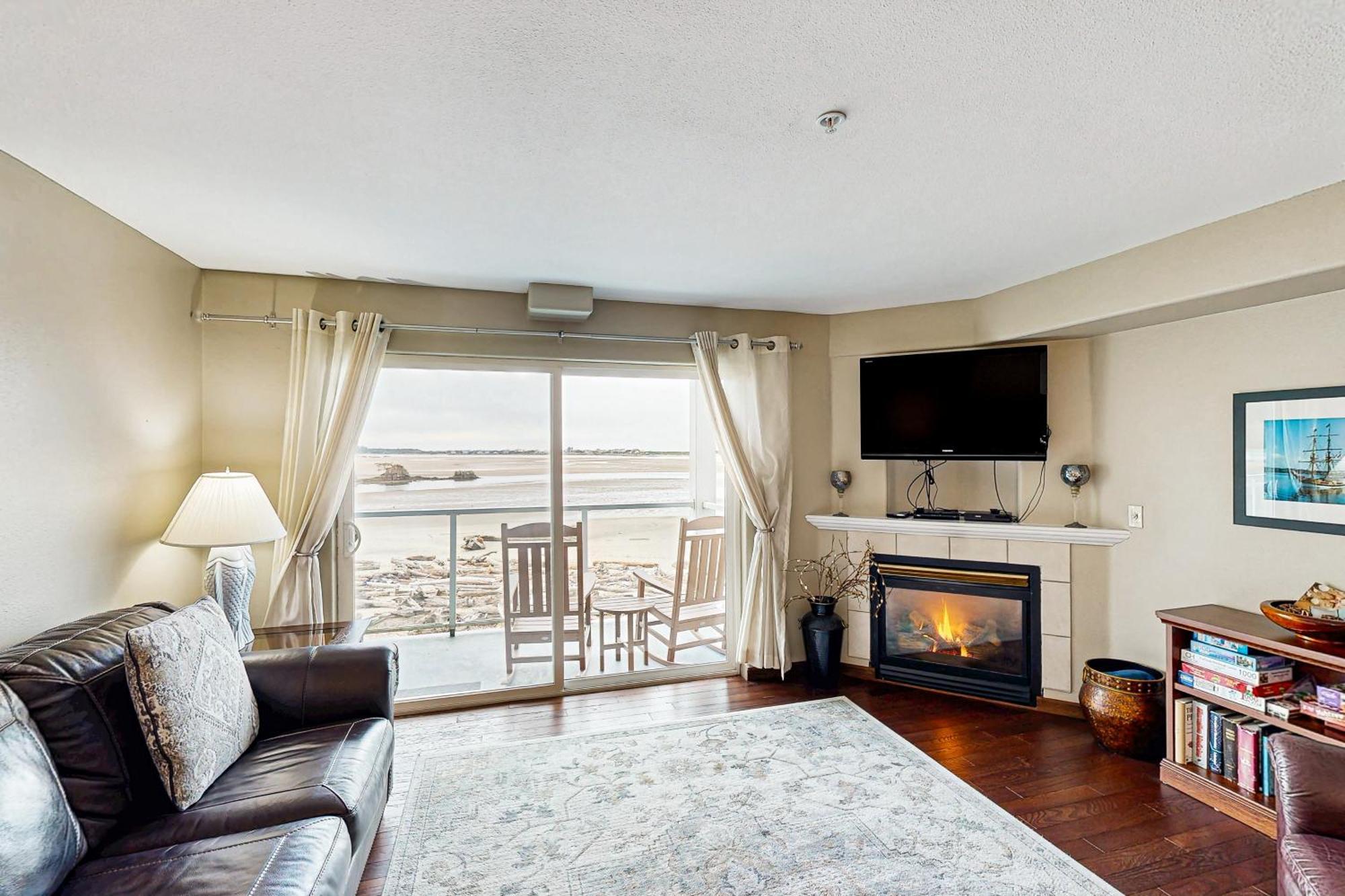 Waters Edge Leilighet Salishan Beach Rom bilde